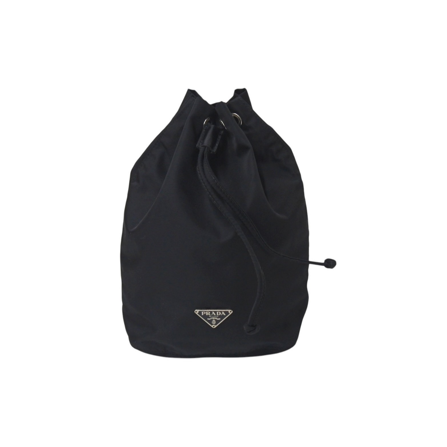 Prada Black Bag Pouch Drawstring